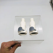 US Plastics Corp 60715 In Line Hose Barb HB Body 5/8 HFC P-S w/ Shutoff Lot of 2 8