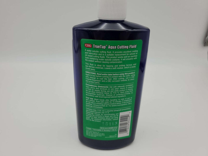 CRC 03440 TrueTap Aqua Cutting Fluid Water Soluble 16oz Bottle 4