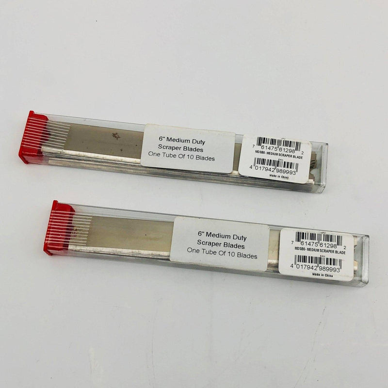 Unger MDSB0 Replacement Blades 6" Double Edged .036in Thick Medium Duty 20pk 1