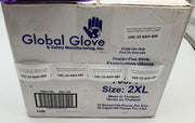 Nitrile Exam Gloves 2XL Powder Free 5 Mil Textured Global Glove 705PF-XXL 1000PK 4