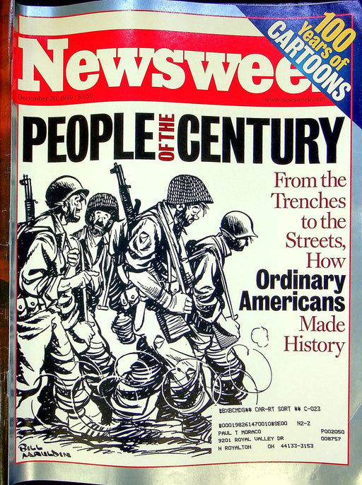 Newsweek Magazine December 20 1999 Y2K Clinton Bush Election Espionage Spies 1