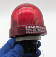 Siemens 8WD5340-0CB Signal Lamp Single Flash Red 115 VAC 70mm Diameter 1