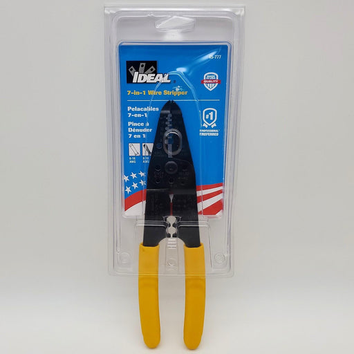Ideal 45-777 Wire Stripper 7-in-1 For 8-16 AWG Solid 10-18 AWG Stranded USA Made 1
