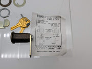 National C8053 Cam Lock Antique Brass 1-3/16" L 3/4" Dia Straight / Formed Cam 5