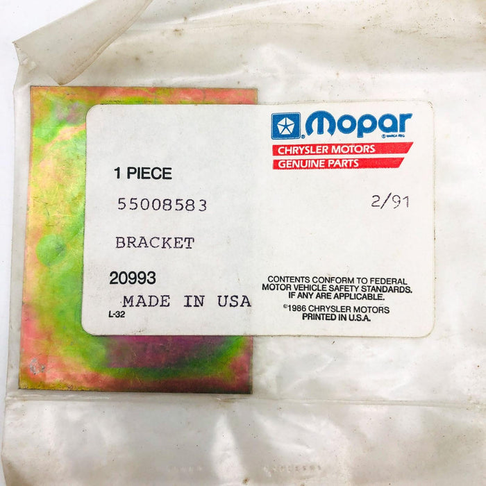 Mopar 55008583 Bracket for Extension Fenders OEM NOS 88-90 Jeep Wrangler YJ 6