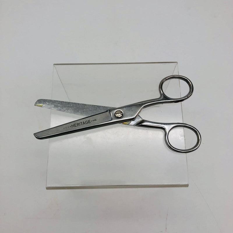 Klein Tools 446HC Scissors Safety Scissors Cutting 6-Inch Made in USA Heritage 8