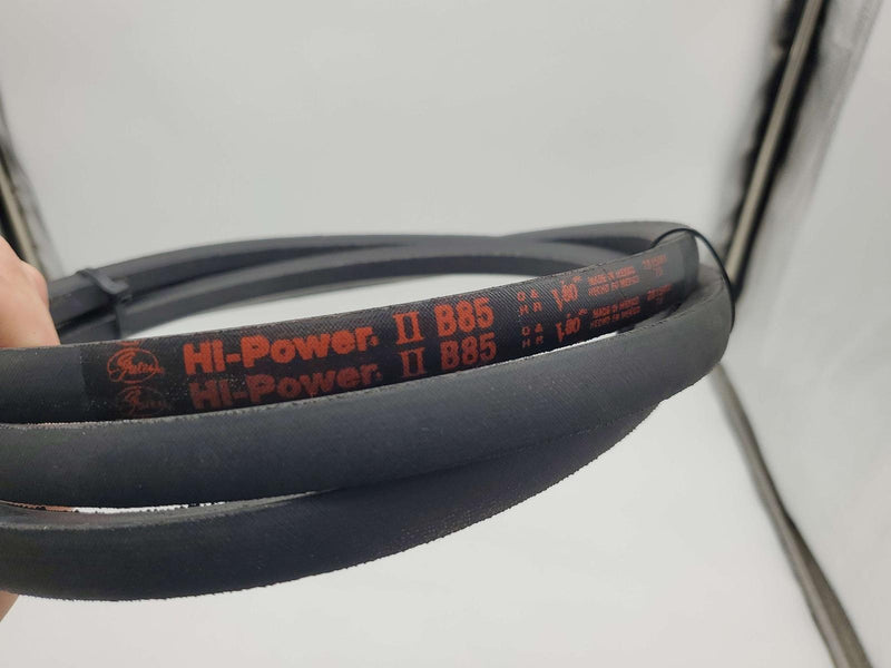 Gates B85 Belt 2/3" Width 88" Length 0.41" Thick Hi-Power II V-Belt 3