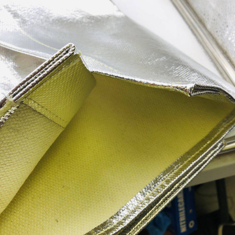 Chicago 602-AKVVBCX11FS-4X Heat Resistant Coat 4XL 45in Vented 19oz 6