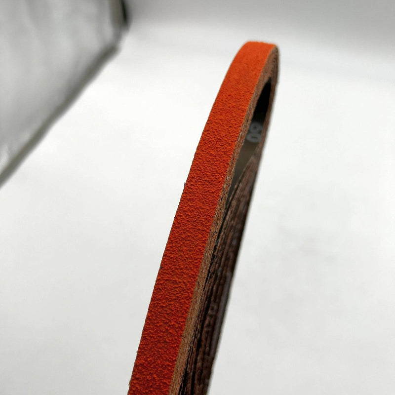 Dynabrade 79148 Sanding Belt 1/2" x 24" Medium 60 Grit Norton SG Ceramic 10pk 3