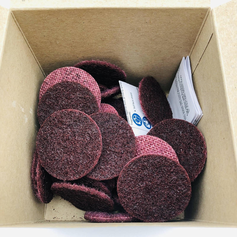 3M Scotch Brite 25764 Disc 2in x NH Roloc TSM SF Conditioning A/O Medium 35pk 6