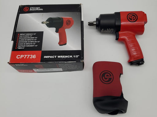 Chicago Pneumatic CP7736 1/2" Impact Wrench Square Drive 1020 RPM 670ft lbs Max 1