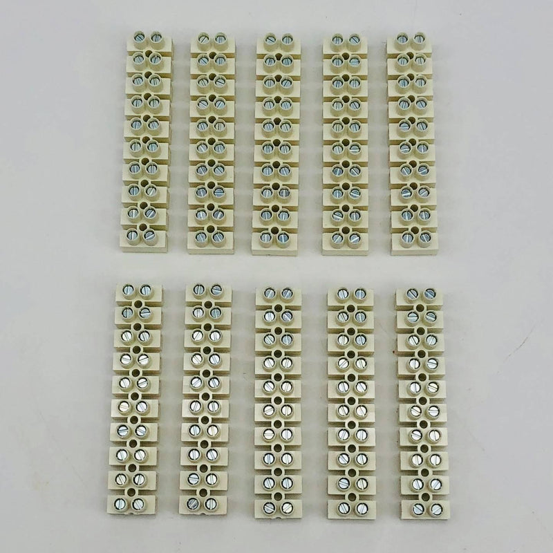 Wieland 21.305.1057.0 Terminal Strip Europa Eurostyle 4E/10DS GW Lot of 10 8