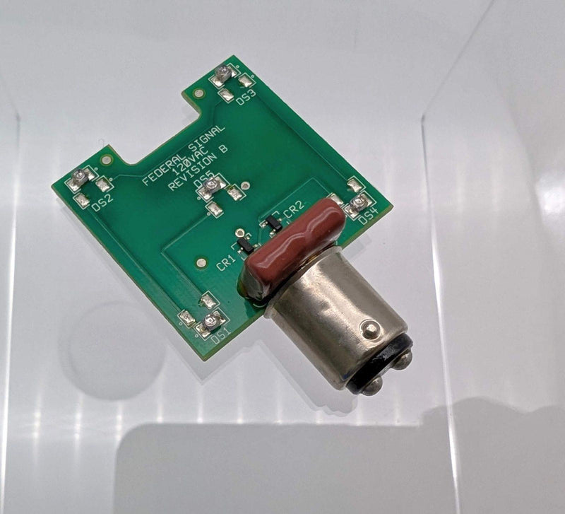 Federal Signal 8107200A-01 120V Amber LED Lamp Indicator 1