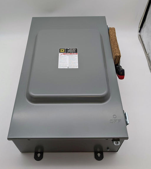 Square D H364NAWK Fusible Safety Switch 200A 600V 3P 150HP 16.5" x 11" x 8.8" 1