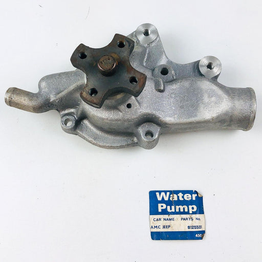 Crown 8134320 Water Pump NOS For AMC Jeep PN 8125501 1981-86 CJ 2.5L 4.2L 1