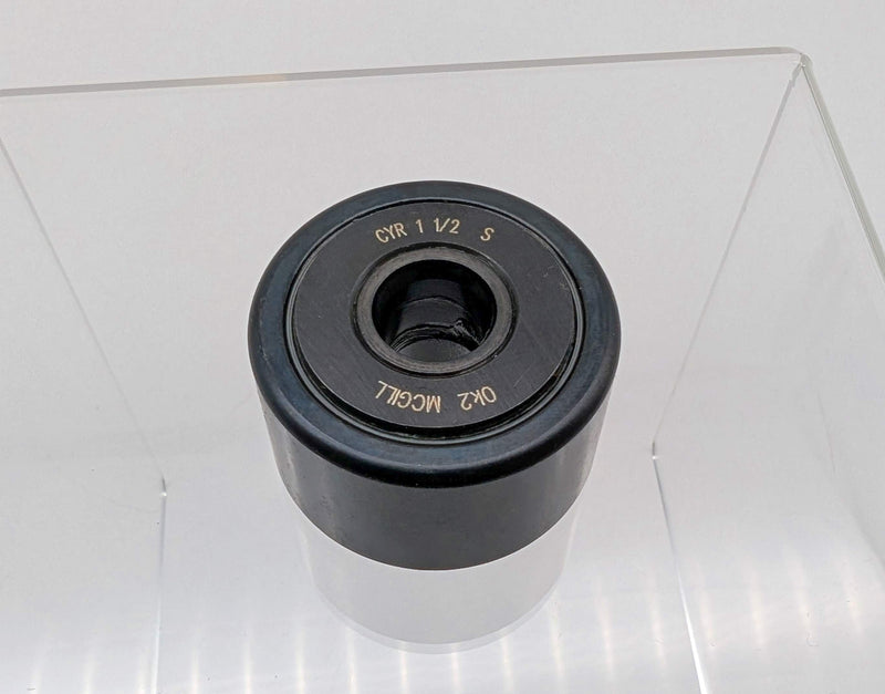 McGill CYR 1-1/2 S Cam Yoke Roller 7/16" Bore 1-1/2" Roller D 3/8" Roller Width