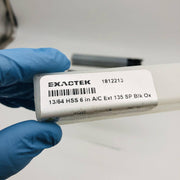 Screw Machine Drill Bit 13/64 HSS 135 Deg Spt Pt Blk Oxide Exactek 1812213 12pk 3