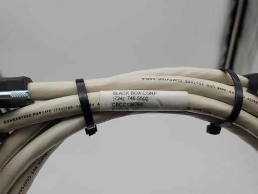Black Box CBCC-136751 Cable 12 Foot 25 Pin EYP-Q RS232 2