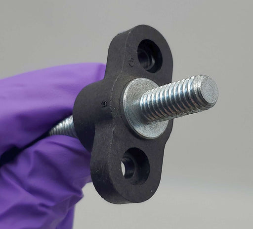 Bussmann C1938 Junction Block Feed Through 3/8-16 Thread 3/8" Stud 250A Black 1