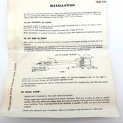 Door O Matic Closer Arm Alignment Screws Bright Brass For 3200 Series 292 Arm 7