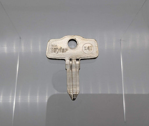 5x Ilco X41 Key Blanks for Some Older Kawasaki Motorcycles Nickel Plated 1