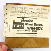 Lawn-Boy 4733 Plug Button OEM New Old Stock NOS Open 8