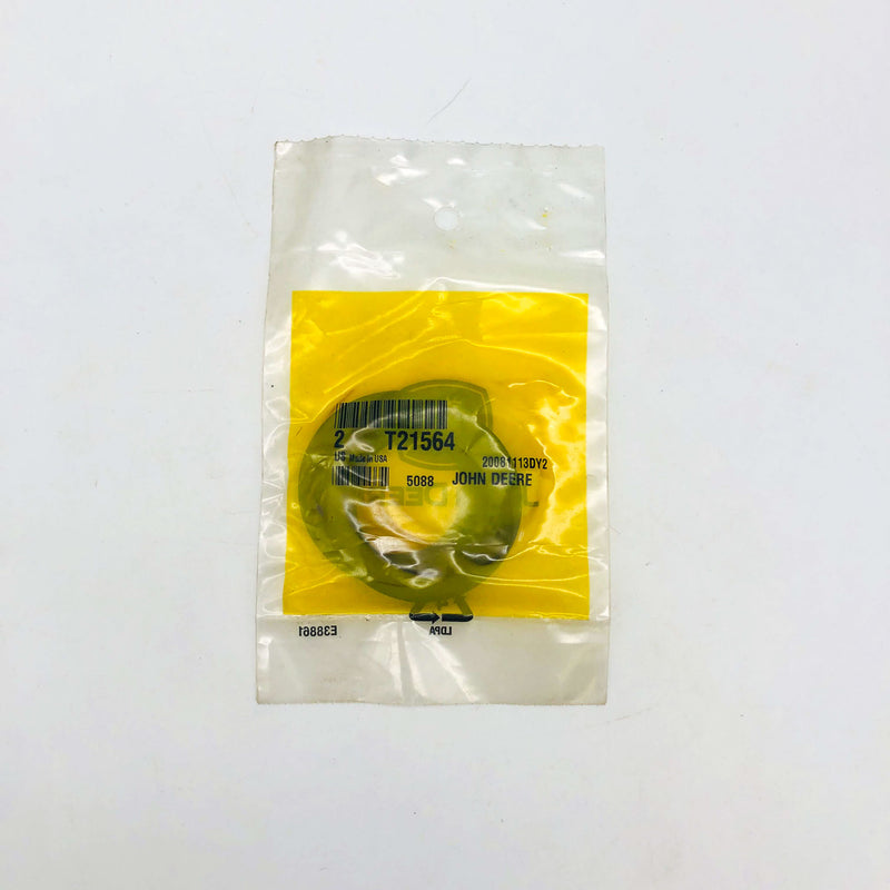 2x John Deere T21564 Washer Plain Rubber OEM New Old Stock NOS Sealed 5