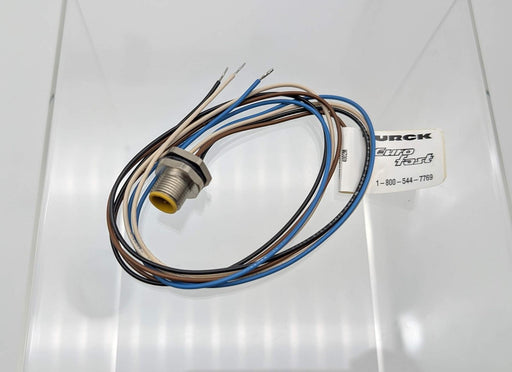 Turck FS 4.4-0.5 Actuator & Sensor Receptacle M12 4 Pin Male 0.5 Meter 1