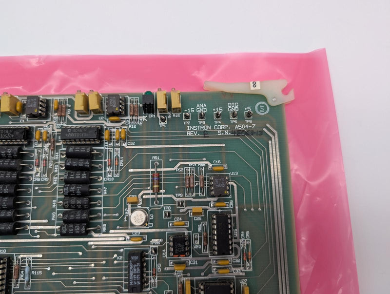 Instron A504-7 Rev E Recorder Interface Card T504-34 Material Testing Equipment 3