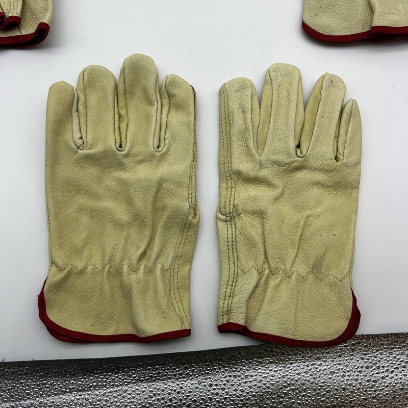 PIP 70-301 Leather Drivers Glove Sz Small Pigskin Leather Straight Thumb 6 Pairs