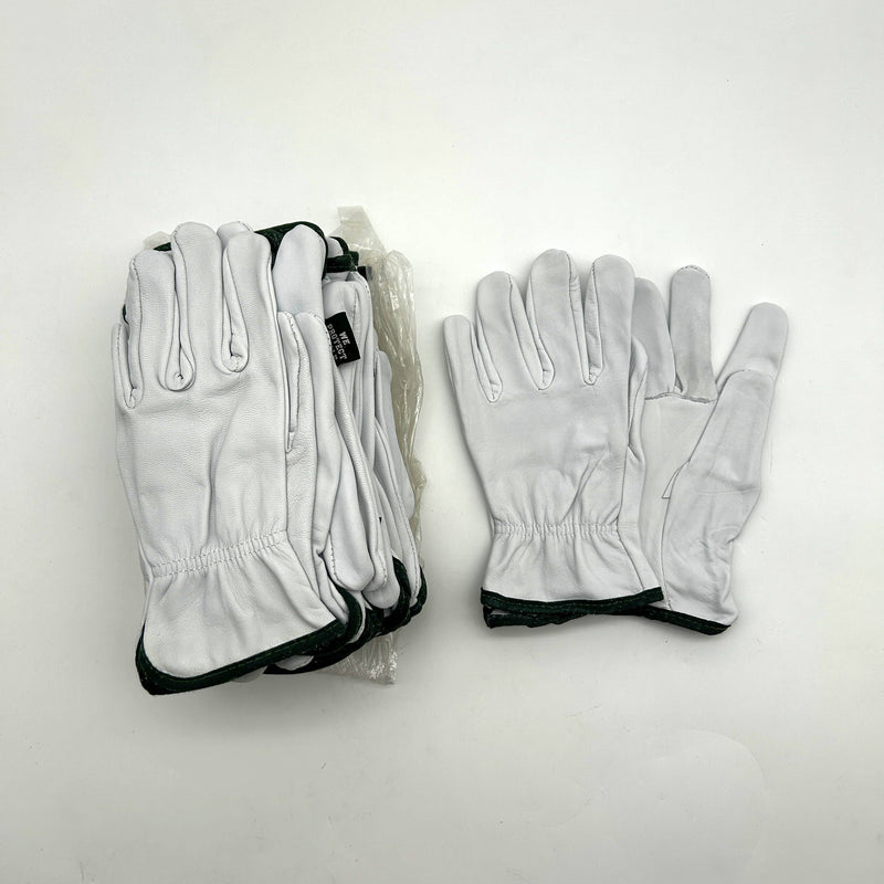MCR Safety 3601 Leather Drivers Gloves Medium Straight Thumb Goatskin 12 Pairs