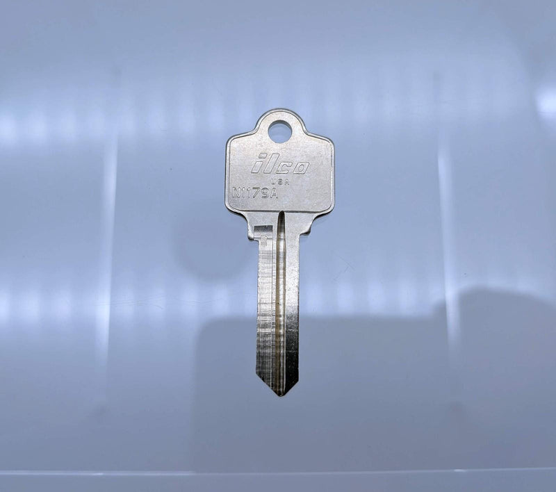 10x Ilco N1179A Key Blanks 6 Pin for Some Arrow Locks Nickel Plated