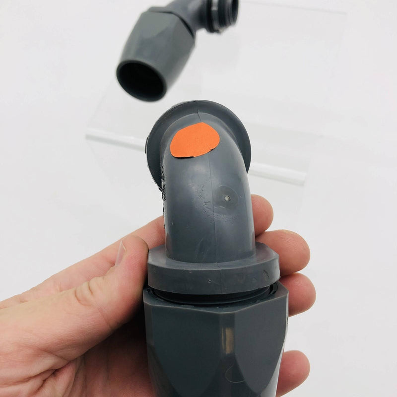 Carlon LT20F-NEW Carflex Fitting 1in 90 Degree Liquid Tight Non-Metallic 2pk 7