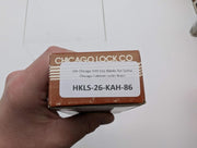 10x Chicago K4R Key Blanks for Some Chicago Cabinet Locks Brass 4