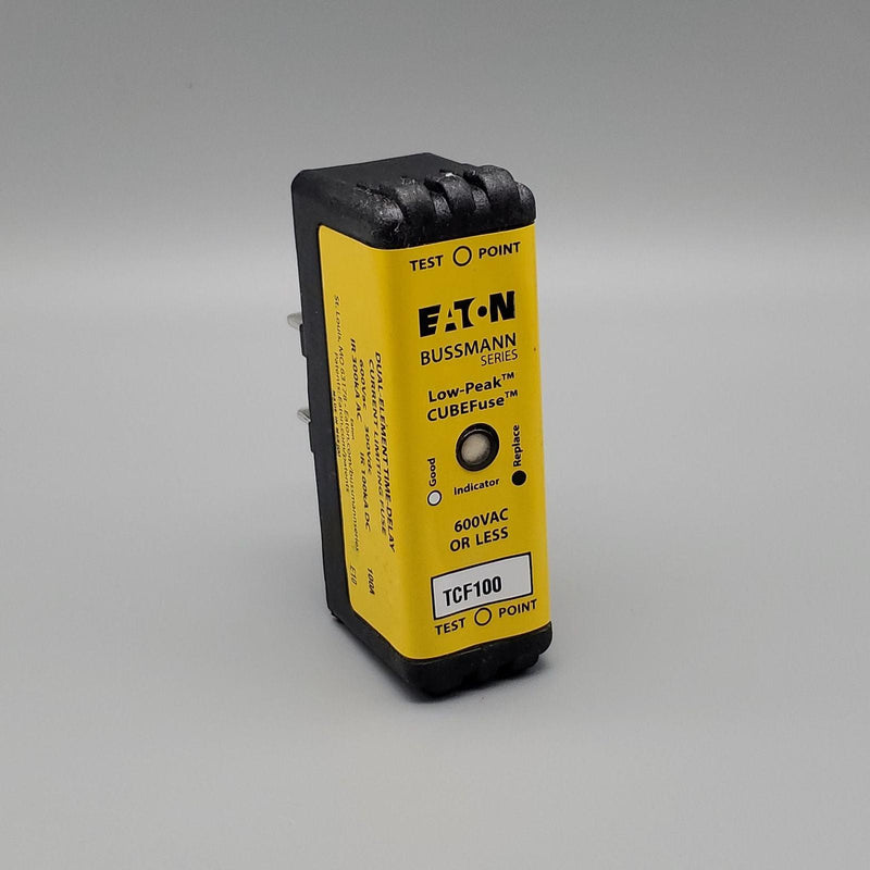 Bussman TCF100 CUBE Fuse Dual Element Time Delay 100A 600 VAC 300 VDC 1