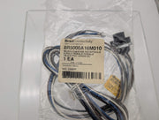 Brad 8R5000A16M010 Micro-Change M12 Receptacle 1/2"-14 NPT 1 Meter Len 5 Pole 4