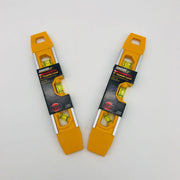 2x Johnson 8500M Torpedo Level Magnetic Aluminum 9" Yellow 2 Levels Per Order 6