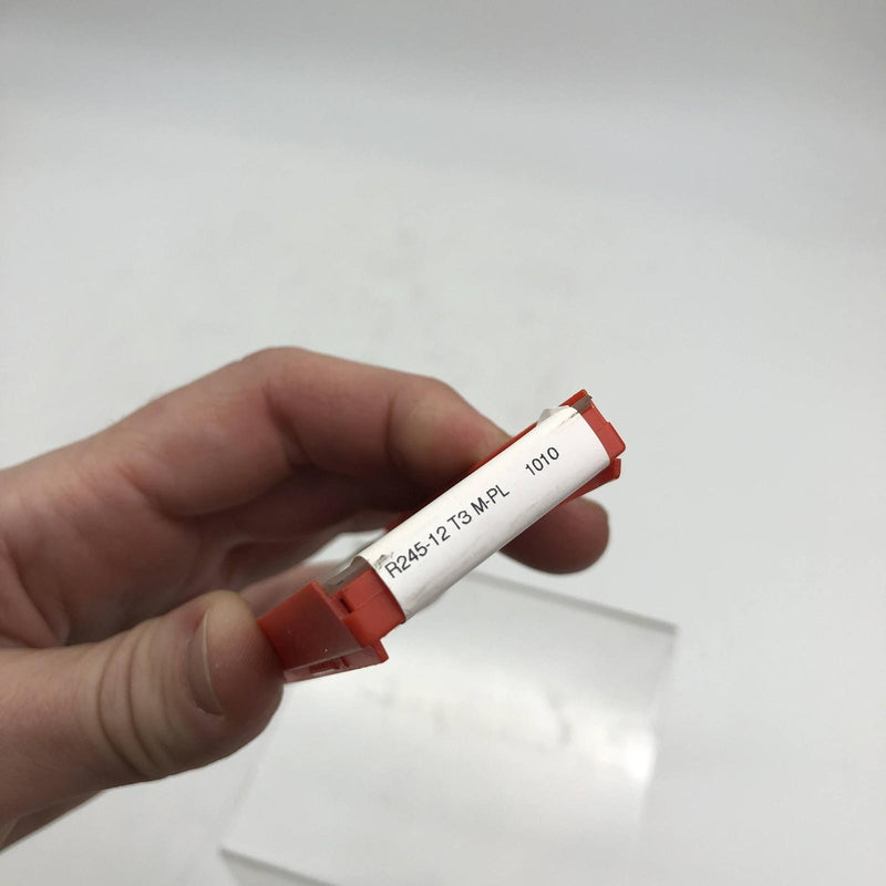 10pk Sandvik R245-12 T3 M-PL Milling Insert Grade 1010 Square Solid Carbide 2