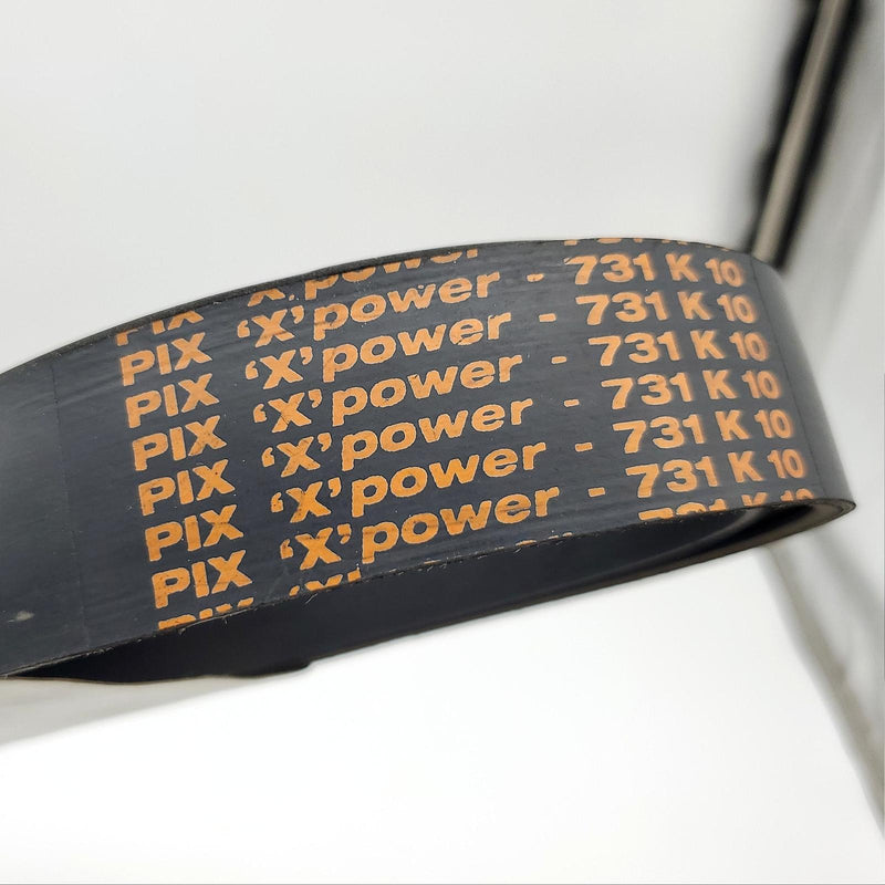 Pix K100731 Belt X Power 1-3/8" Width 73-9/16" Length 10 Rib 2