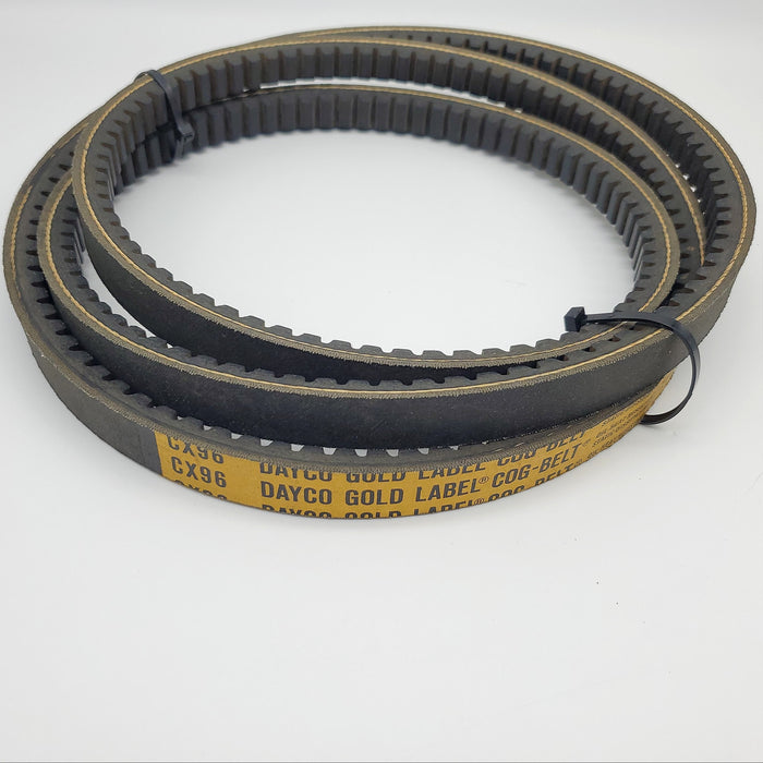 Dayco CX96 Belt 7/8" Width 100" Length Gold Label Cogged V-Belt 1