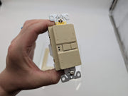 Eaton GFCI Blankface Receptacle Self Testing 20A 125V #14-10 AWG Ivory SGFD20V 2