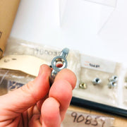 Snapper 24085 Wing Nut 5/16-18 Nyloc OEM NOS Replaced by 7024085YP Coated Clear 6