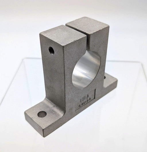 INA GWZ24 Round Shaft Support Block 1.5" Dia Shaft 4.375" L 3.437" W 1
