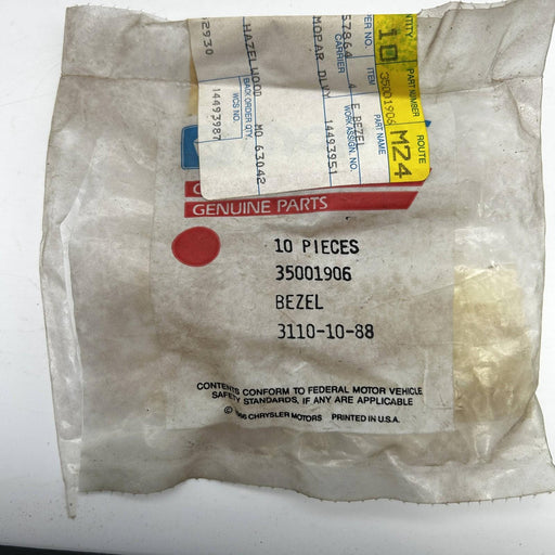 Mopar 35001906 Ring Illumination for Instrument Panel OEM NOS 81-86 Jeep Loose 2