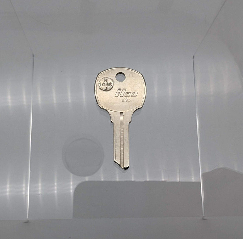 10x Ilco N1069J Key Blanks for National D8797 Nickel Plated 1