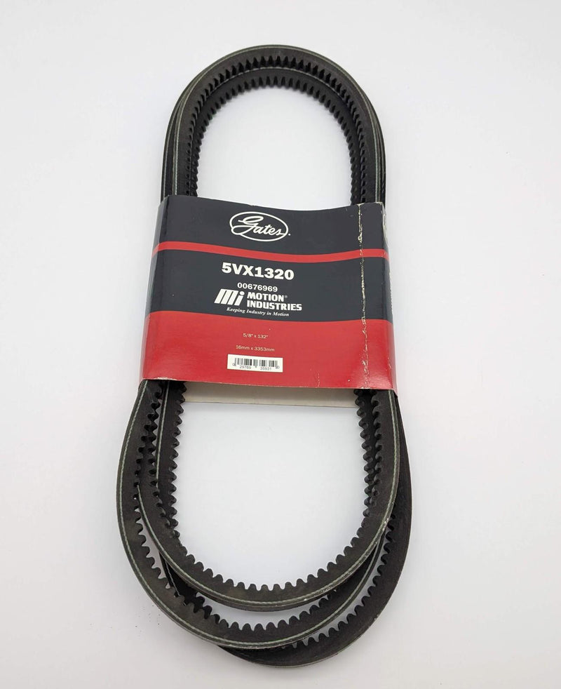 Gates 5VX1320 Notched Belt 5/8" Width 132" Length 35/64" Thick Super HC 1