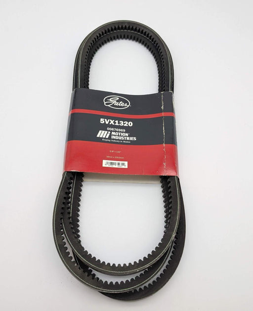 Gates 5VX1320 Notched Belt 5/8" Width 132" Length 35/64" Thick Super HC 1