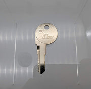 2x Ilco X142 Key Blanks Fits Some Harley Davidson Motorcycles Nickel Plated 1