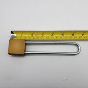 Corbin Padlock K 66 5-1/8" L Shackle 1-3/8" W Body Bronze Finish Keyed Diff 7