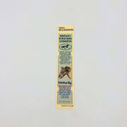 Vintage Kentucky Bookmark LW Bristol 1991 Horse Prk Lexington Souvenir Bluegrass 9